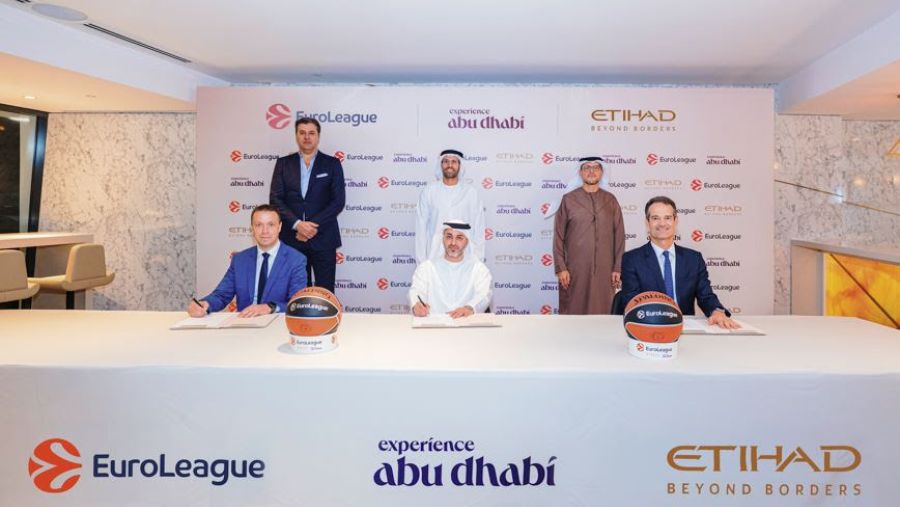 The Department of Culture and Tourism – Abu Dhabi and Etihad Airways Become Main Partners of Euroleague Basketball, Marking a Pivotal Sponsorship Milestone