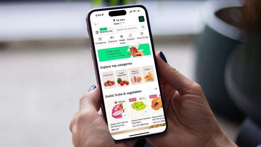 Everything you can get in 15 minutes with Careem Quik