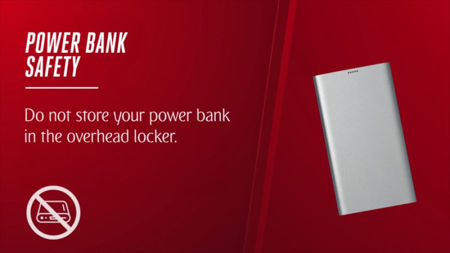 Emirates’ safety rules for customer usage of power banks onboard - now in full effect