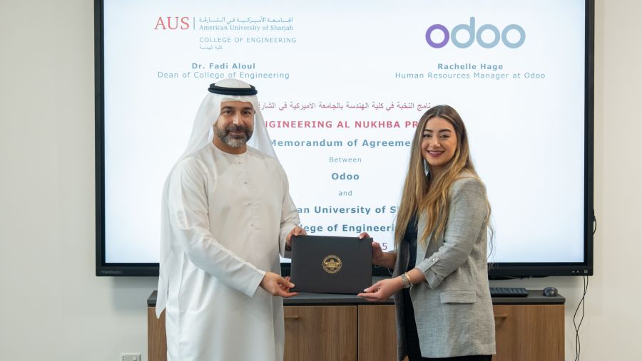 AUS partners with Odoo to offer industry-focused course and internships to engineering students