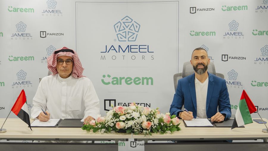 شراكة بين "جميل موتورز" و"كريم" لتعزيز عمليات التوصيل التجارية المستدامة في الإمارات