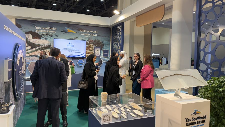 The Yas SeaWorld Research & Rescue Center Highlights Regional Marine Conservation Efforts at IUCN Congress in Abu Dhabi