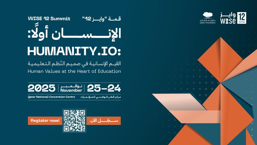 Qatar Foundation’s WISE 12 to Reimagine Education Through Human Values and Technology