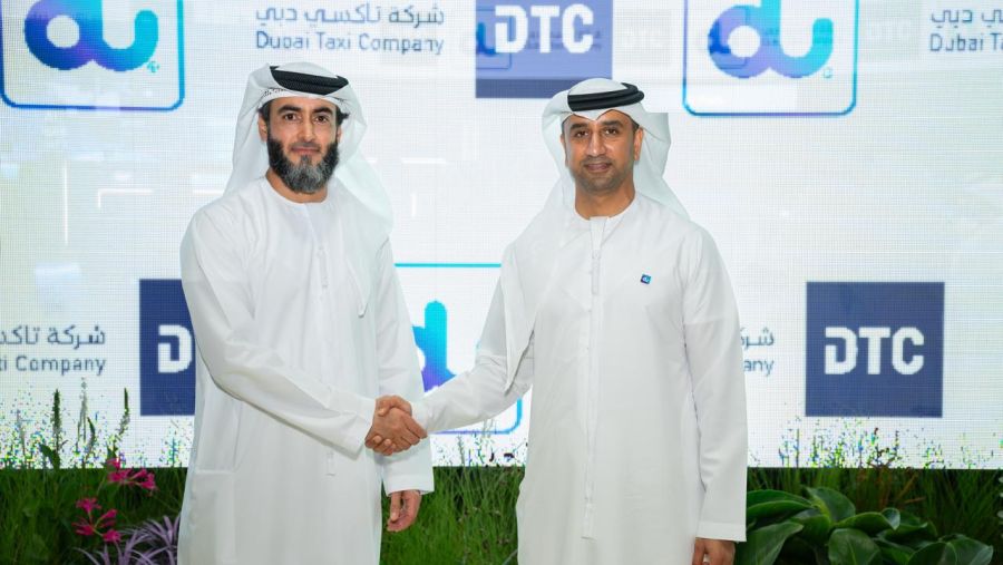 du signs a Memorandum of Understanding with Dubai Taxi Company for first sovereign National hyperscale in UAE transport sector