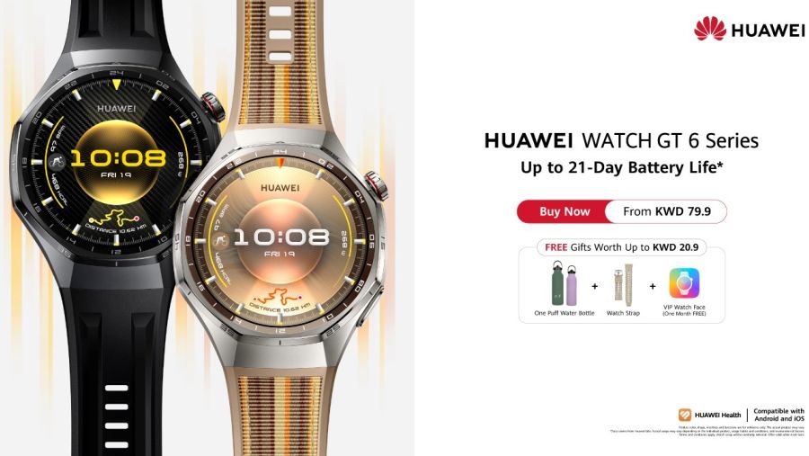 HUAWEI WATCH GT 6 Series: Redefining Smartwatches with Unmatched Battery Life and Cutting-Edge Fitness Features