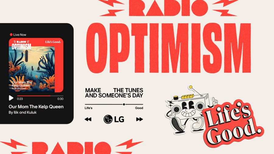 LG Champions Well-being on World Mental Health Day, Amplifying "Life's Good" With Radio Optimism