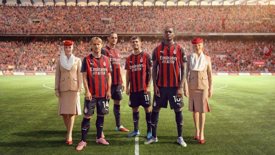 Emirates and AC Milan extend storied partnership