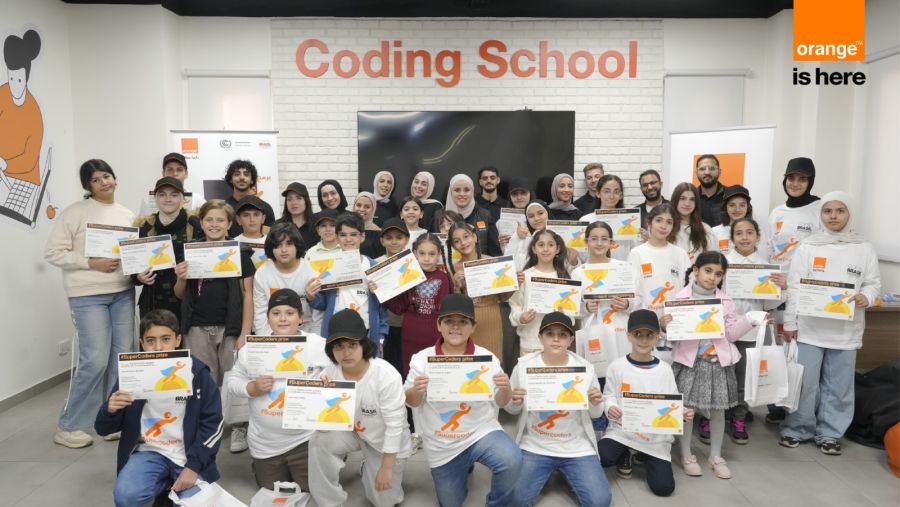 Orange Jordan Empowers Youth Coders for a Sustainable Future with SuperCoders Workshop, in Collaboration with JGBC and Dar Al-Handasah