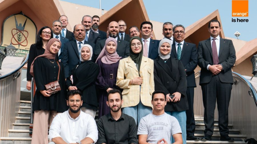 The CEO of Orange Jordan Visits Yarmouk University President to Strengthen the Strategic Partnership