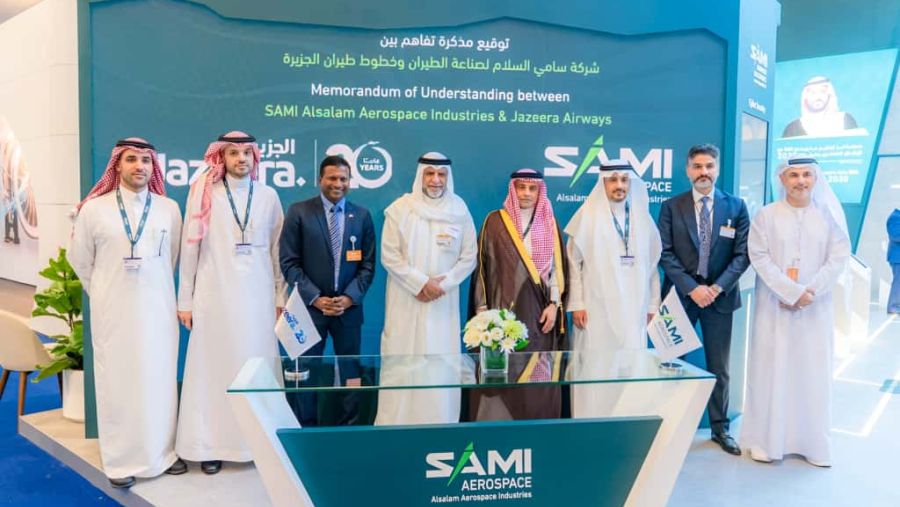 Jazeera Airways and SAMI Alsalam Aerospace Industries Company Sign MoU  to Explore Heavy Maintenance Opportunities