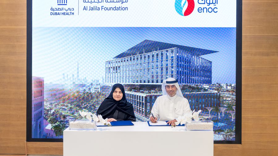 "مجموعة اينوك" تتبرّع بــ 50 مليون درهم لـدعم مشروع بناء وتطوير "مستشفى حمدان بن راشد للسرطان"