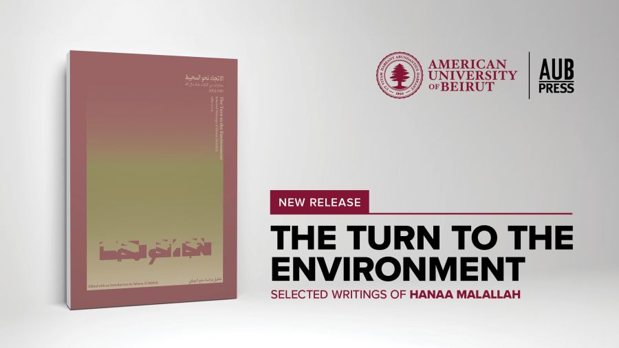 AUB Press Publishes The Turn to the Environment, a Seminal Study of Iraqi Artist Hanaa Malallah