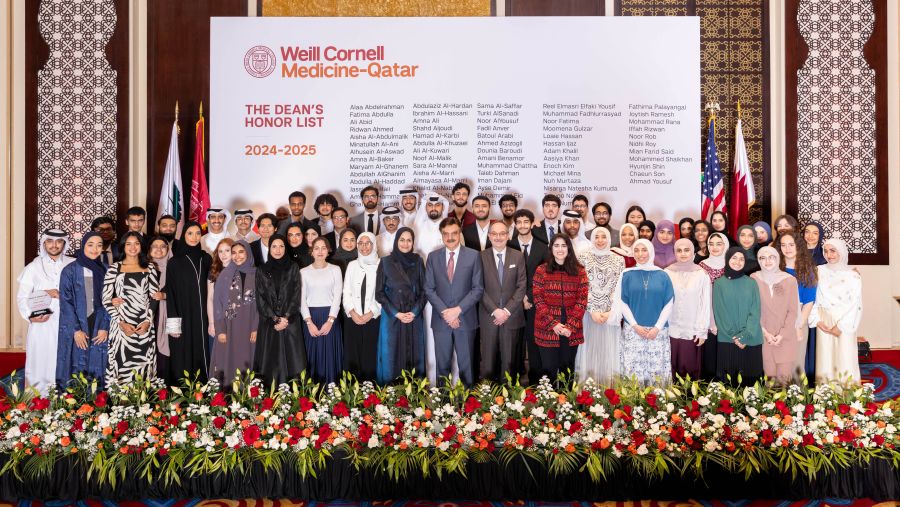 WCM-Q honors foundation and pre-medical students for academic excellence