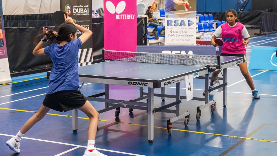 Top School Talents Shine in Table Tennis and Golf at MIDEA Dubai Schools Games