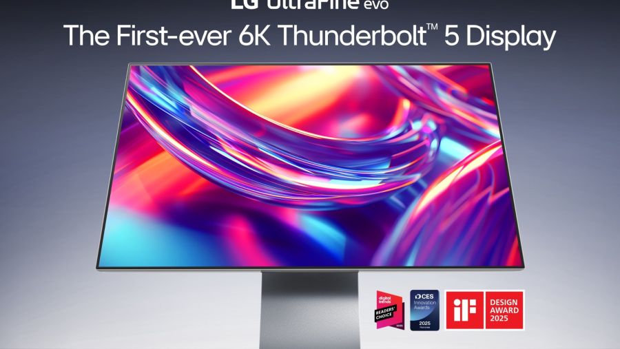 LG Unveils World’s First 6k Monitor With Thunderbolt™ 5 for Professional Creators