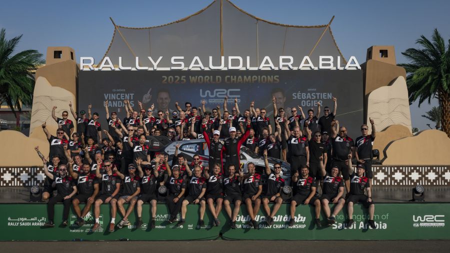 Ogier Clinches Record-Equalling Ninth World Title with TOYOTA GAZOO Racing at Rally Saudi Arabia
