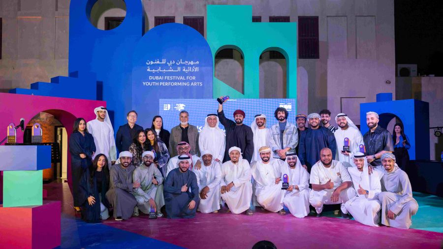 Dubai Culture Crowns Creatives of the Dubai Youth Performing Arts Festival at Al Shindagha Historic Neighbourhood