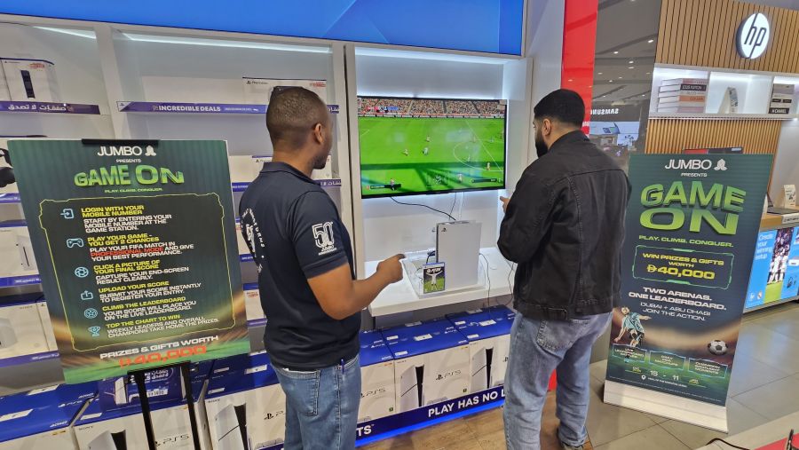 Game On UAE: Jumbo Invites Football Fans to Mall of Emirates and The Galleria For in-store EA FC 25 Tournament with Prizes Worth AED 40,000