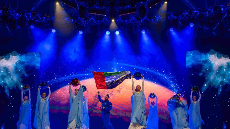 Global Village celebrates the UAE’s 54th Eid Al Etihad with a magical drone show, inspiring Emirati Hawa Operetta and stunning firework displays