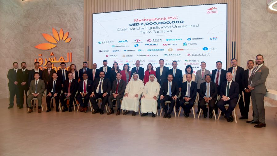 Mashreq announces successful closing of its US$ 2 billion dual tranche syndicated term loan facilities