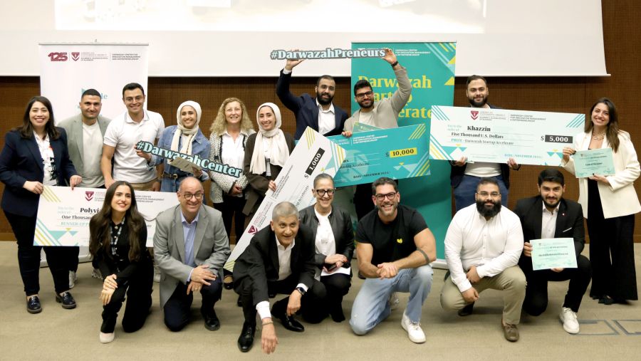 Five Startups Win $22,000 in Prizes at AUB’s Darwazah Startup Accelerate