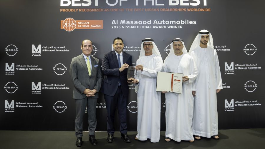  Al Masaood Automobiles Wins Nissan Global Award 2025