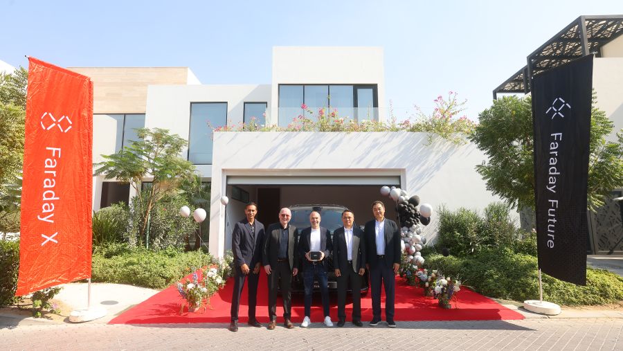 Faraday Future Hosts FX Super One Delivery Ceremony for Soccer Legend Andrés Iniesta in Dubai; Middle East Operations Enter Product Delivery and Revenue Phase
