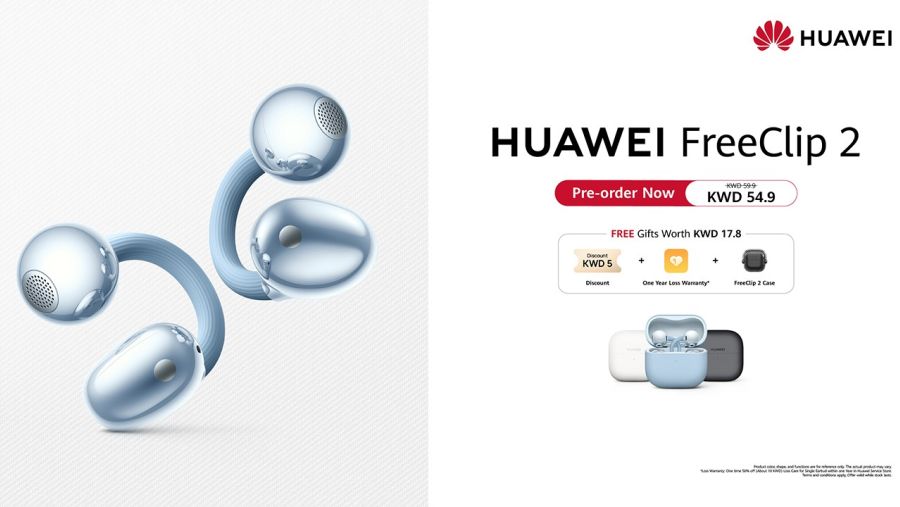 HUAWEI FreeClip 2 Unveiled with Innovative C-bridge Design and Adaptive Open-ear listening