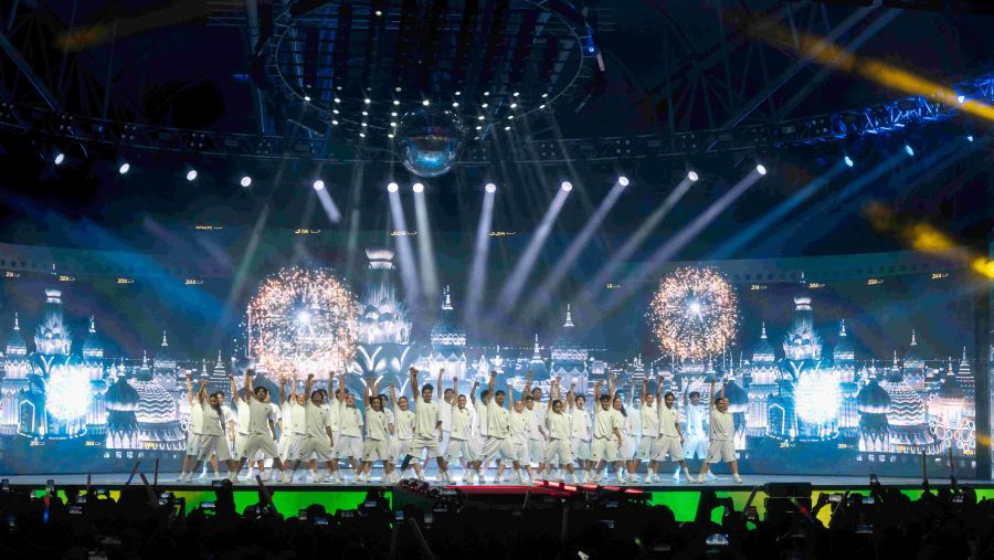 Global Village welcomed 2026 with spectacular New Year’s Eve celebrations featuring seven fireworks displays and drone shows 