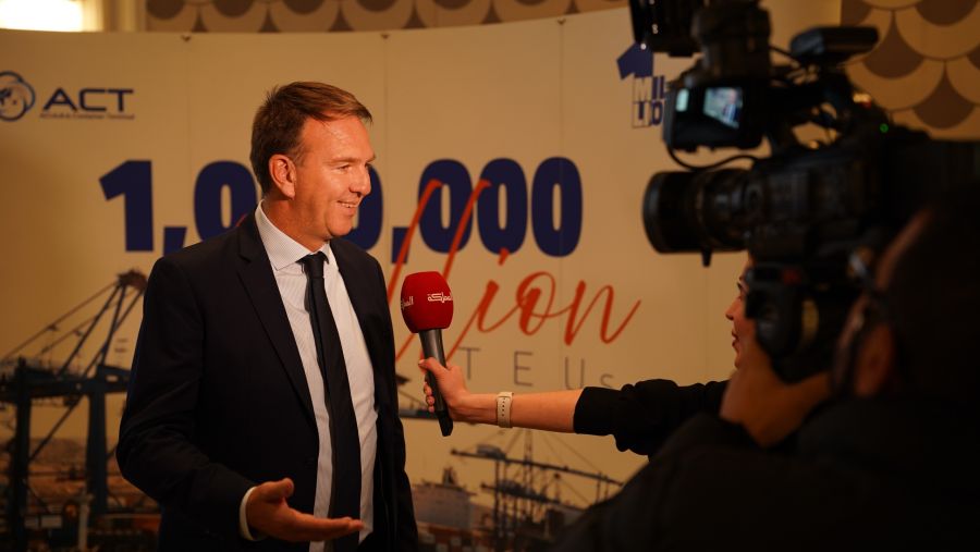 Aqaba Container Terminal Hosts Celebration for Historic Milestone: One Million TEUs Handled in 2025