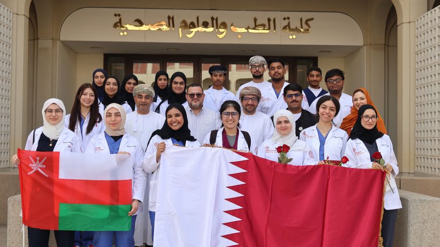 WCM-Q medical students visit Oman on service learning program