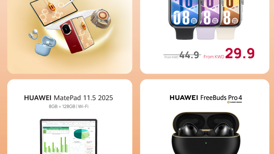 Huawei Announces February Promotional Campaign to Enhance User Experience with Competitive Pricing in Kuwait
