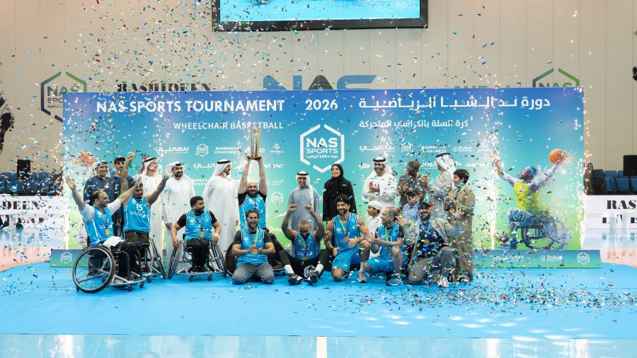 Sheikh Saeed bin Maktoum crowns Dubai Municipality champions of Wheelchair Basketball at 13th Nad Al Sheba Sports Tournament