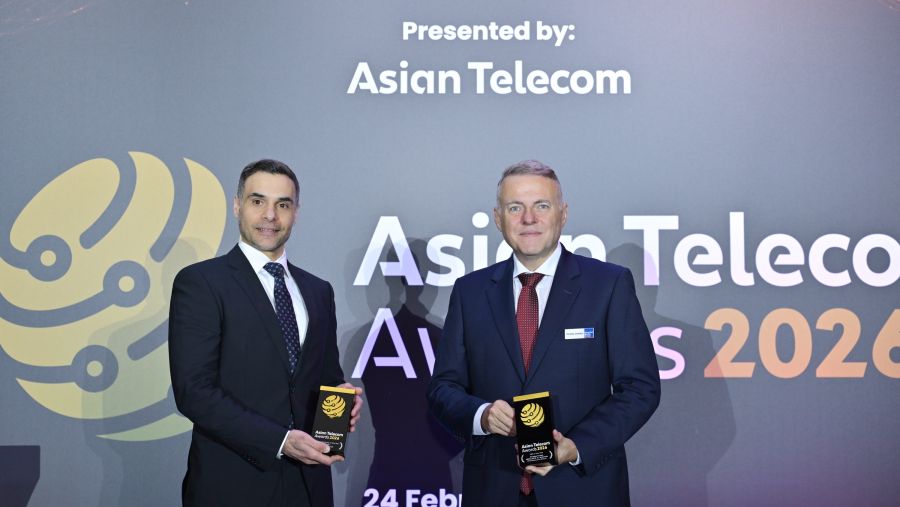 Double Recognition at the Asian Telecom Awards in Singapore