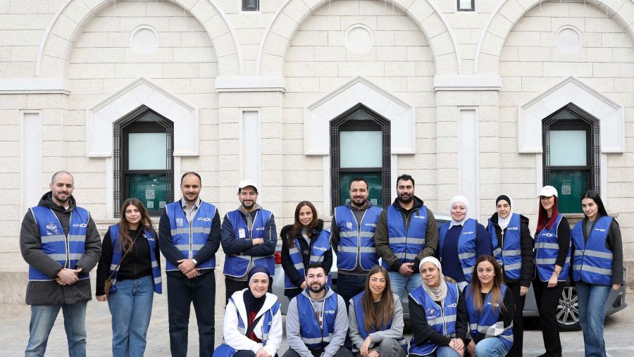 البنك العربي يشارك في نشاطات تطوعية لدعم وقف ثريد خلال شهر رمضان المبارك