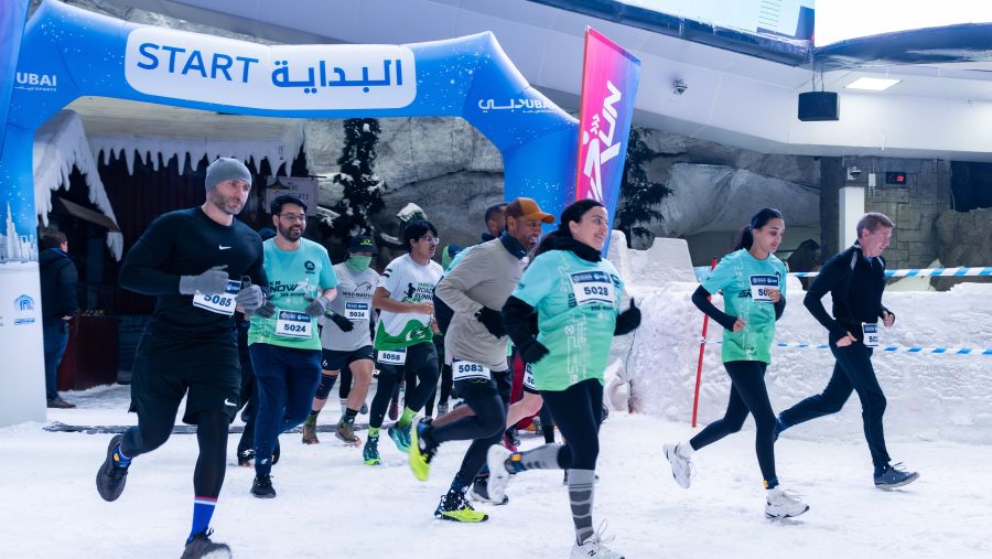 Winners of the Seventh Edition of DXB Snow Run Announced