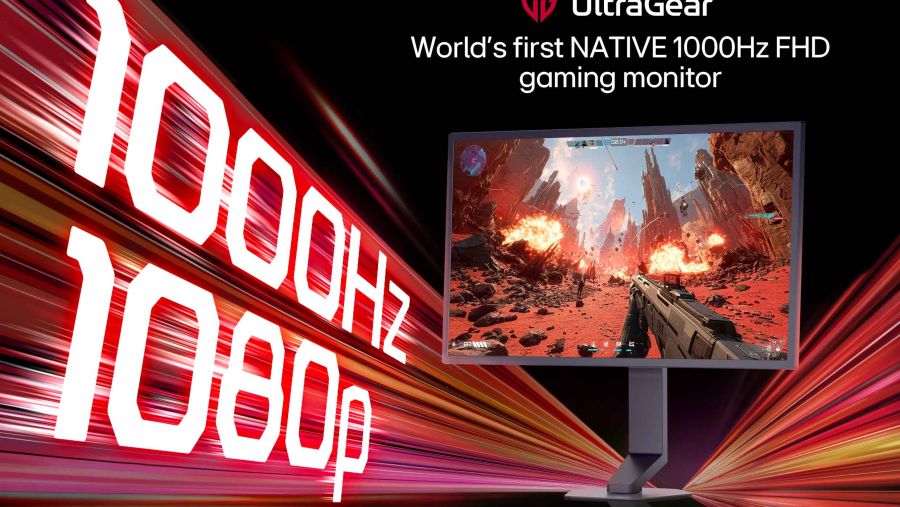 LG Electronics Introduces World’s First Native 1000hz Full Hd Gaming Monitor
