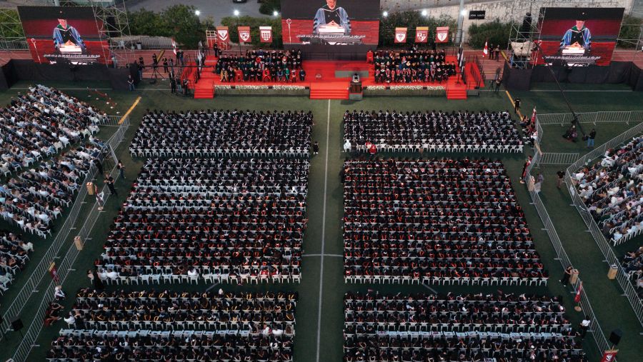1,470 Undergraduates Receive Their Degrees at AUB's 157th Commencement Ceremony