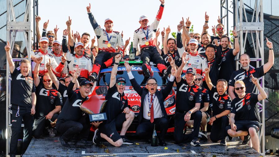 GAZOO RACING Defends Home Turf with 1-2-3-4 Rally Japan Win