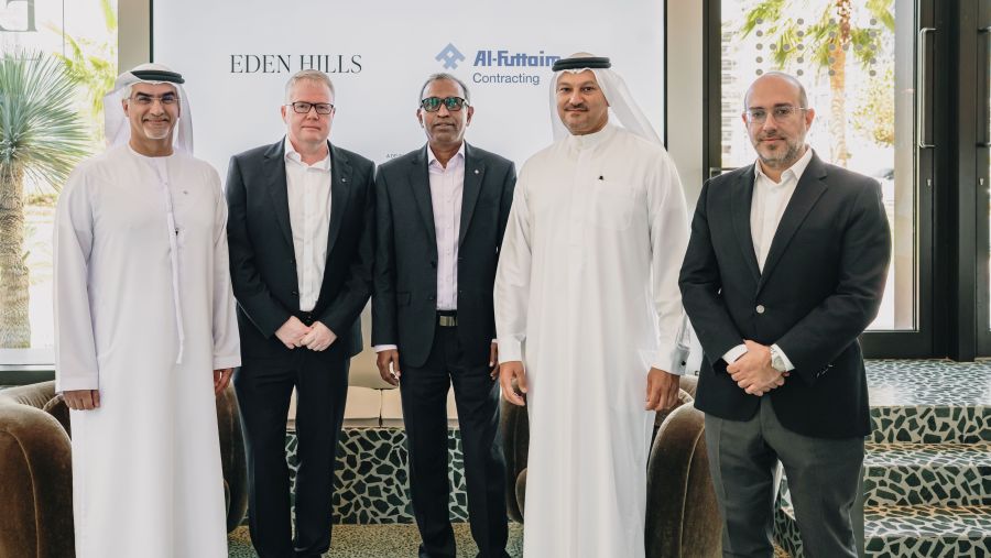 "الفطيم للمقاولات" تفوز بعقد تنفيذ فلل فائقة الفخامة في مشروع "إيدن هيلز" الذي تطوره شركة H&H