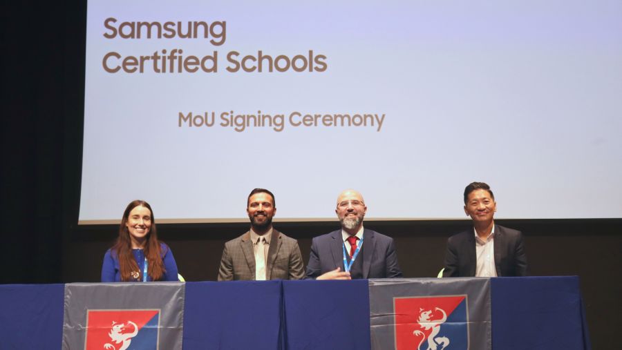 Samsung and GEMS Founders School Al Mizhar sign MoU to join Samsung Certified Schools program in the UAE