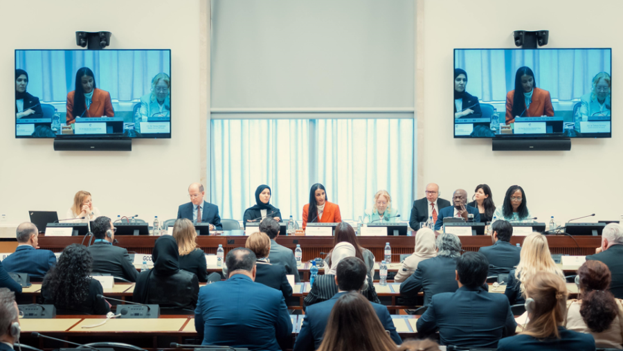 الوفد الدائم لدولة قطر بجنيف ينظم حدثًا رفيع المستوى حول "تمكين النساء والفتيات في مجال الرياضة ومن خلالها - من الأقوال إلى الأفعال"