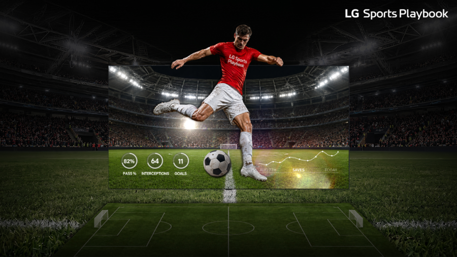 LG Electronics Elevates Game Day With Launch of Sports Playbook on LG Smart Tvs