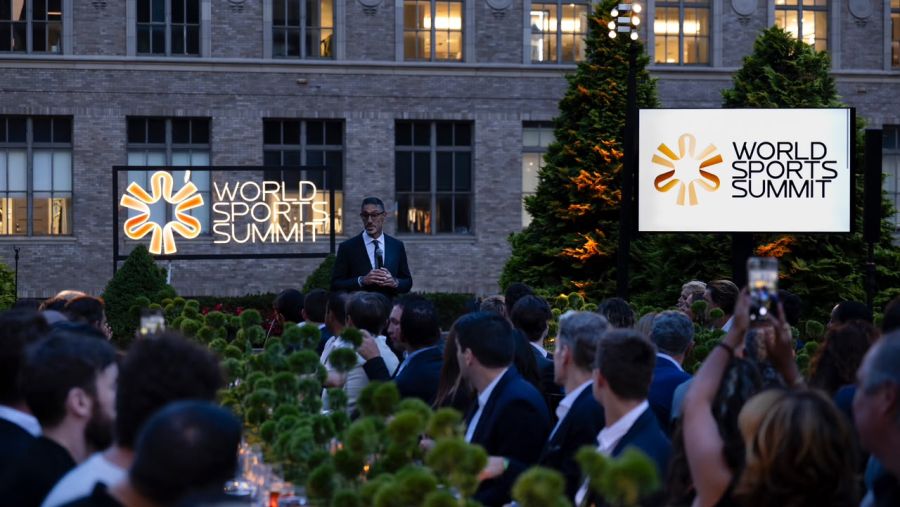World Sports Summit hosts leaders and stars at a World Cup dinner in New York