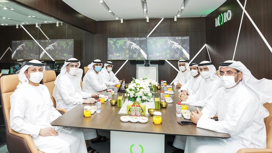 A Delegation from Dubai Health Authority (DHA) Visits Moro Hub