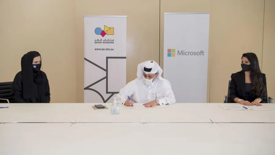 National Museum of Qatar to Join Forces With Microsoft to Accelerate Qatar Museums Digital Transformation 