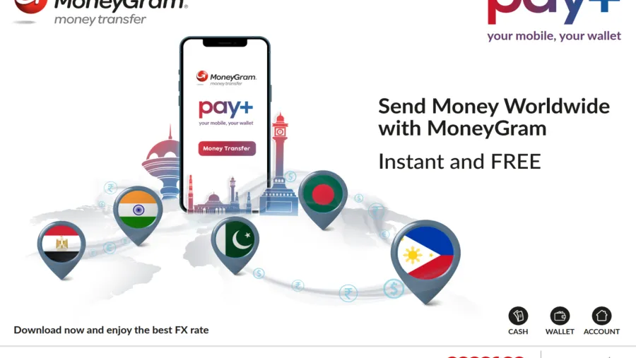 Pay+ Makes Money Transfers Easier with MoneyGram