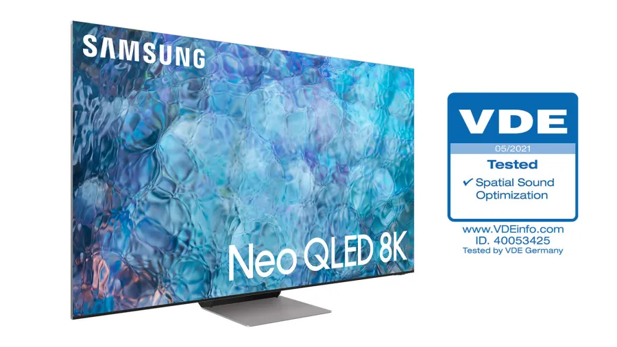 Samsung Neo QLED TVs obtain ‘Spatial Sound Optimization' certification from VDE