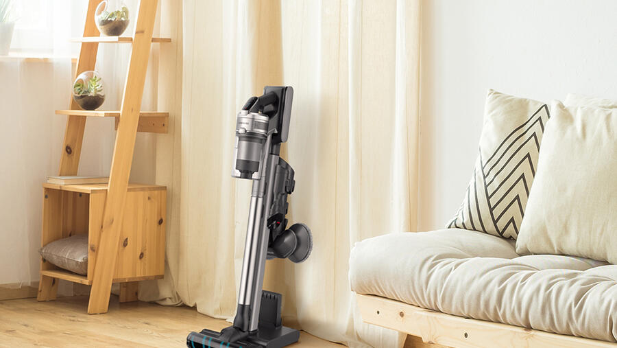 Take cleaning to the next level with Samsung’s Jet™ cordless vacuum cleaner