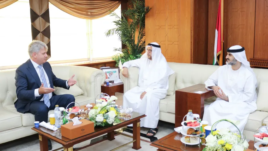 Ajman Chamber Explores Opportunities to Collaborate and Boost Trade with Estonian Ambassador to UAE